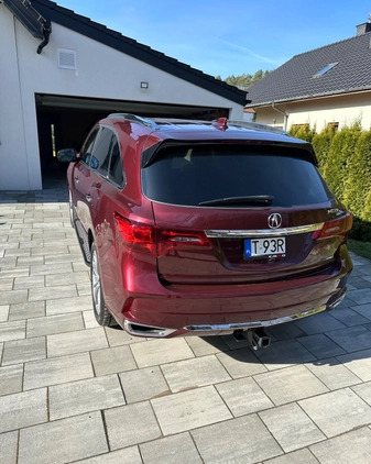 Acura MDX cena 169000 przebieg: 93000, rok produkcji 2018 z Kraków małe 497